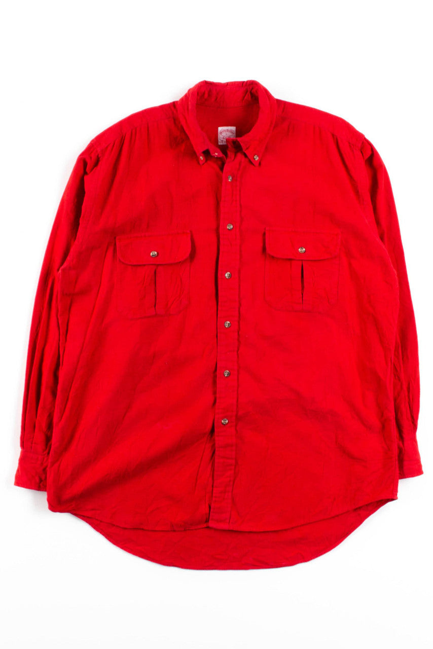 Vintage Brooks Brothers Chamois Flannel