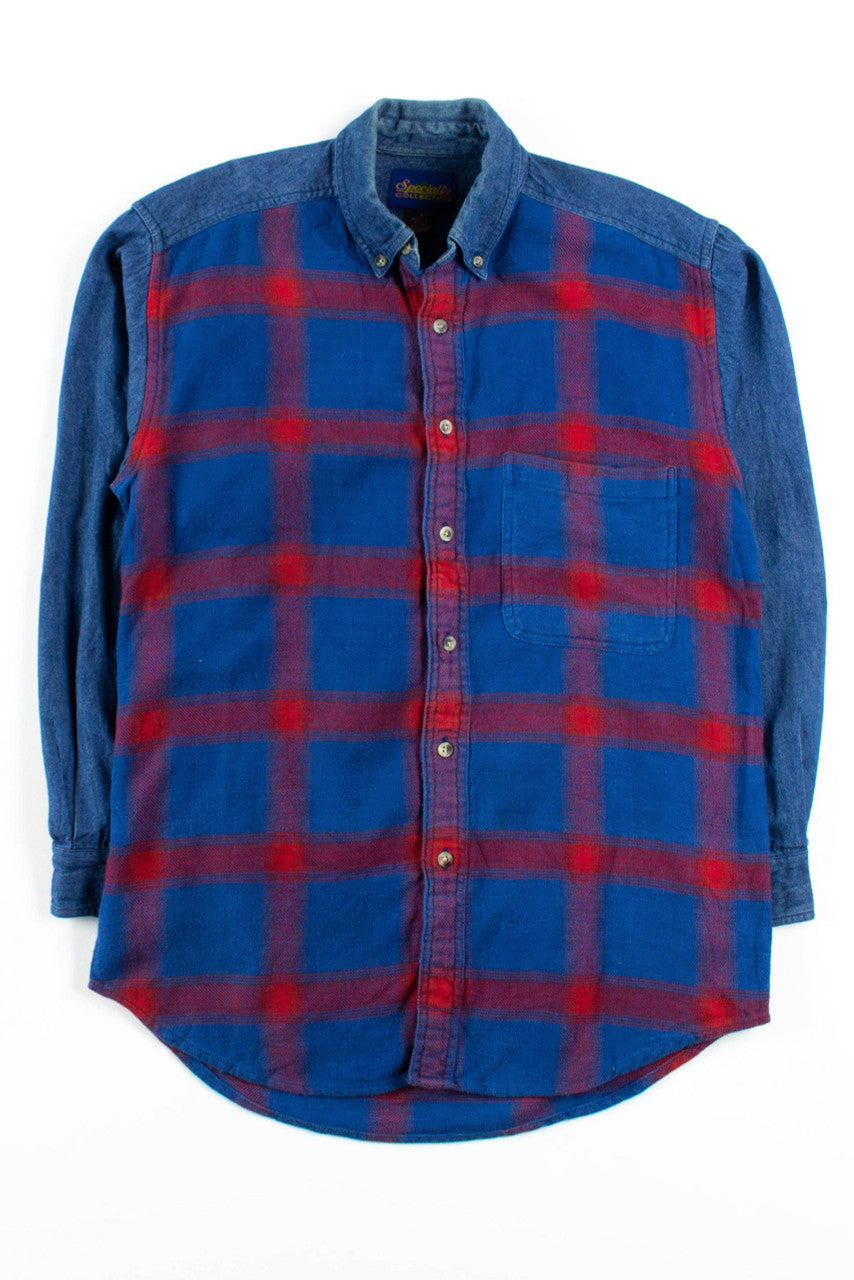 Vintage Denim Flannel 3421