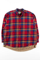 Lace Trim Vintage Flannel 3430