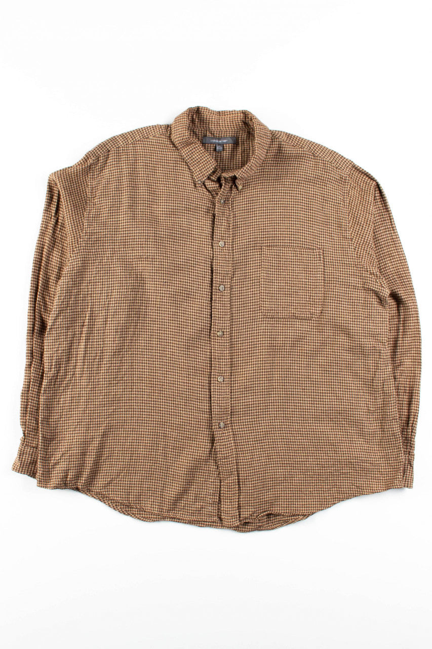 Houndstooth Vintage Flannel 3433