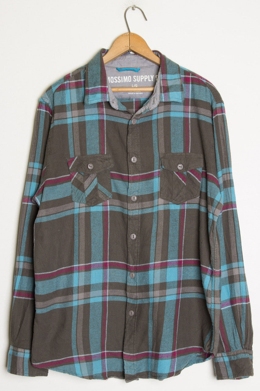 Vintage Flannel Shirt 577