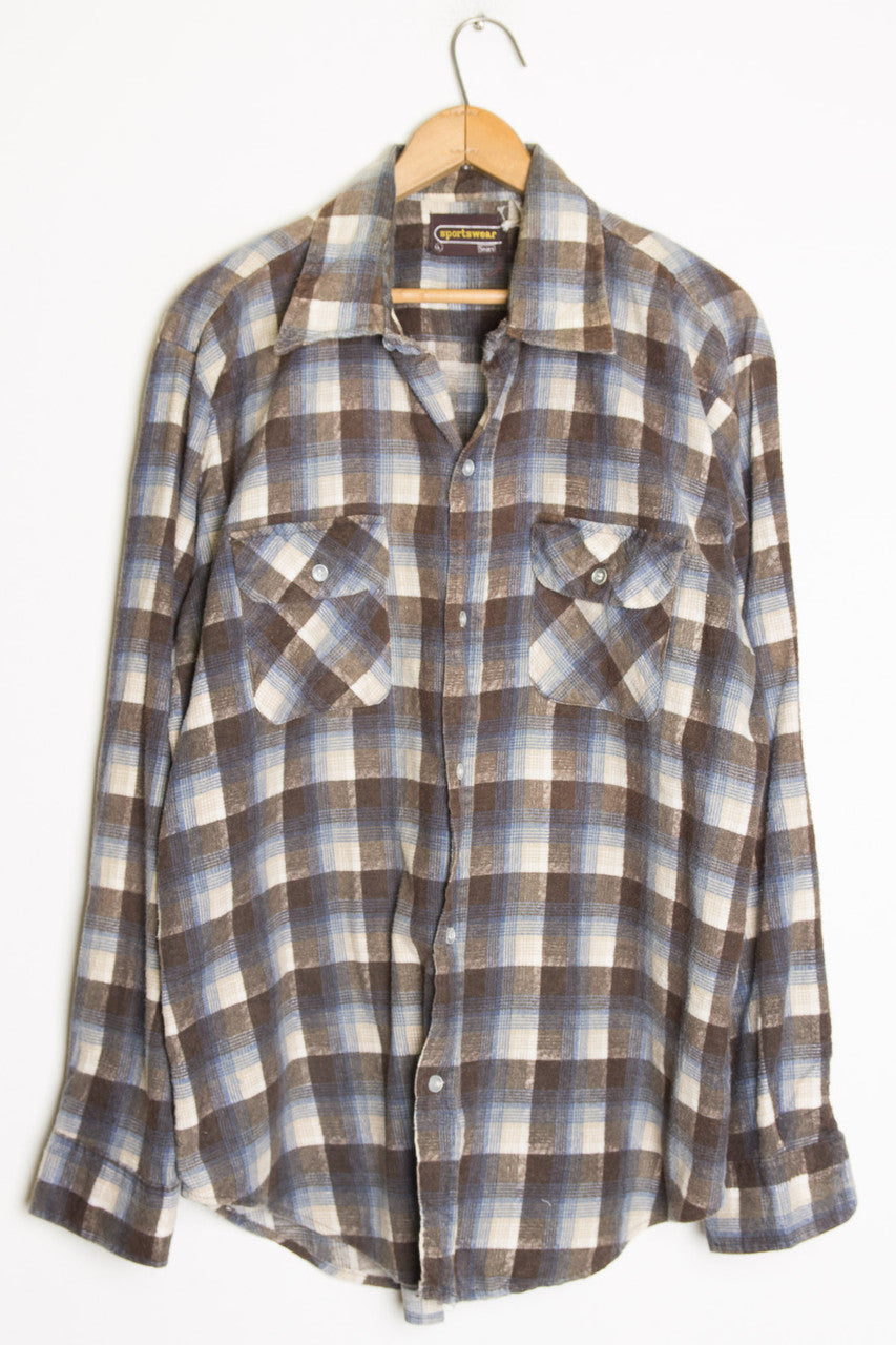 Vintage Flannel Shirt 584