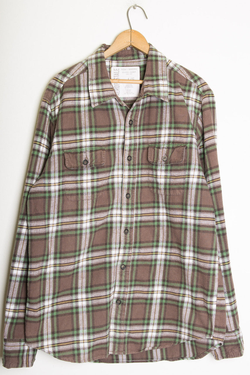 Vintage Flannel Shirt 585