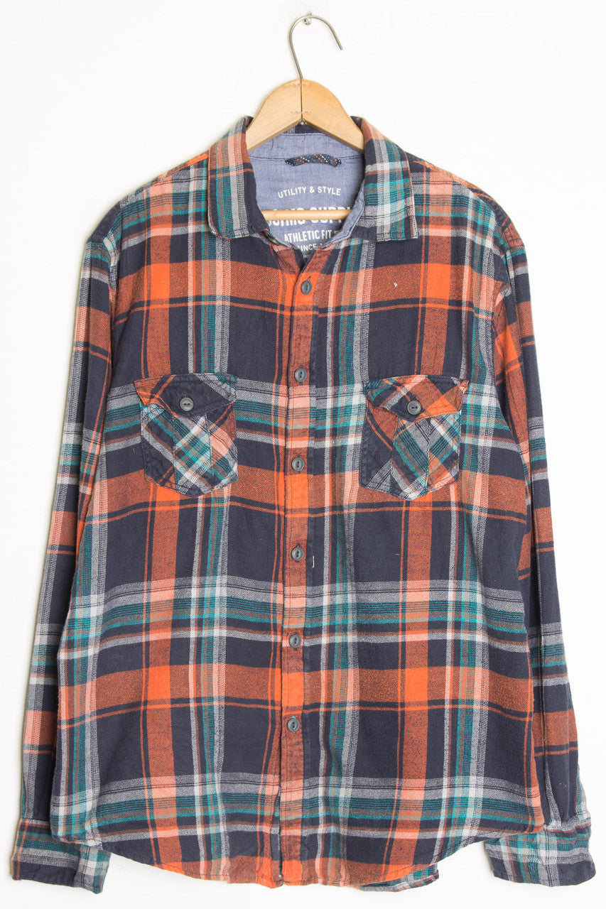 Vintage Flannel Shirt 596