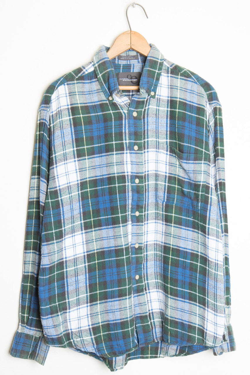 Vintage Flannel Shirt 679