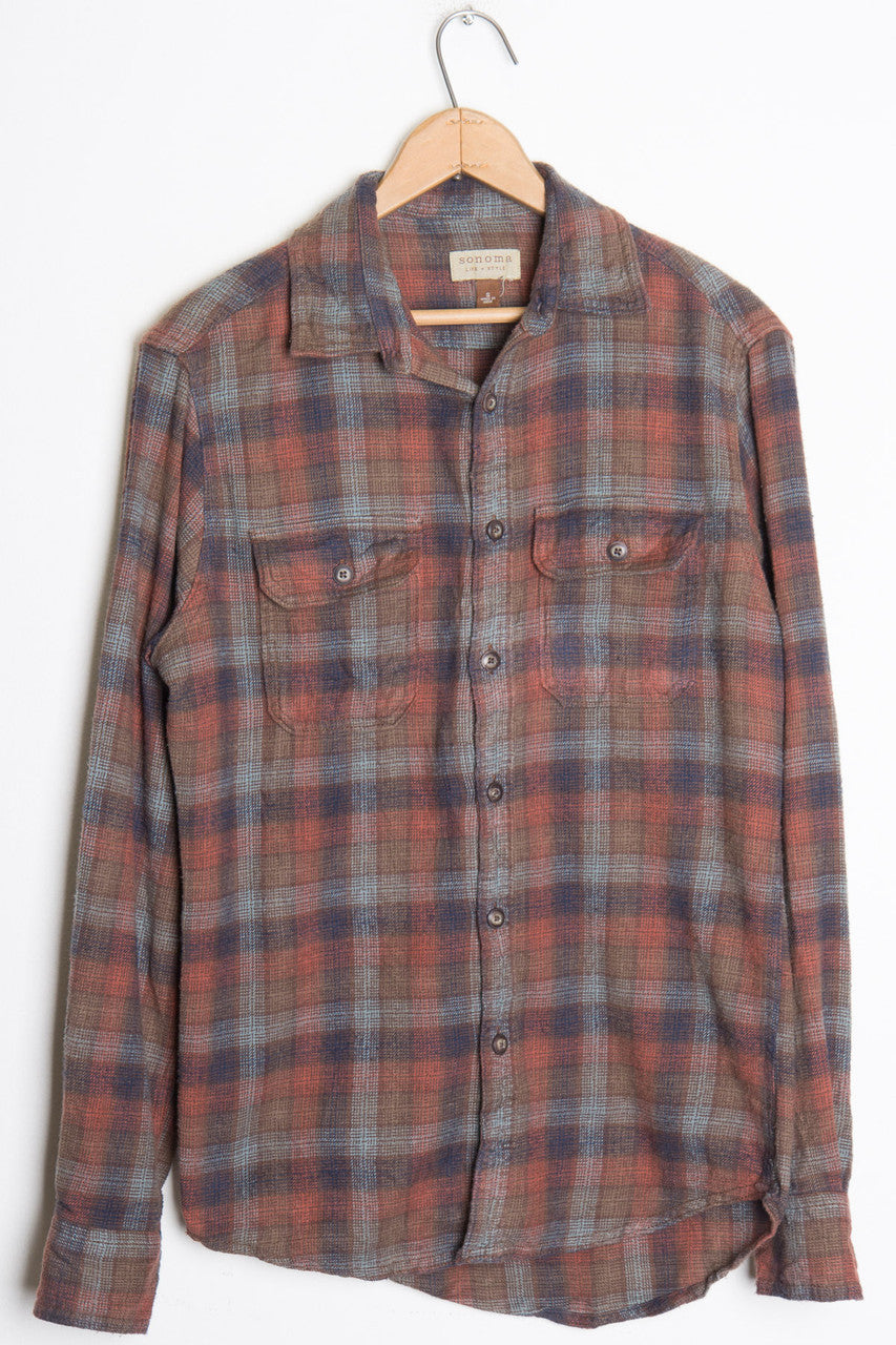 Vintage Flannel Shirt 733
