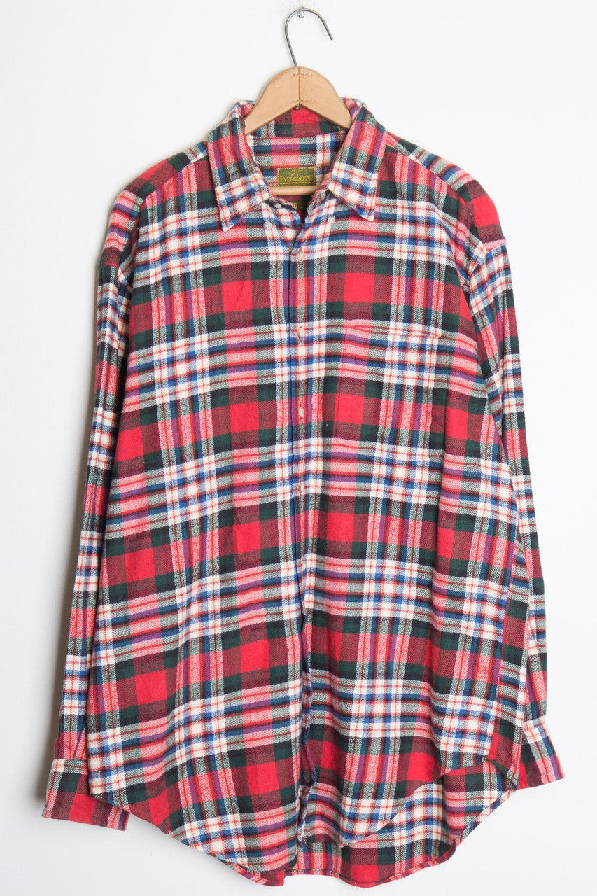 Vintage Flannel Shirt 766