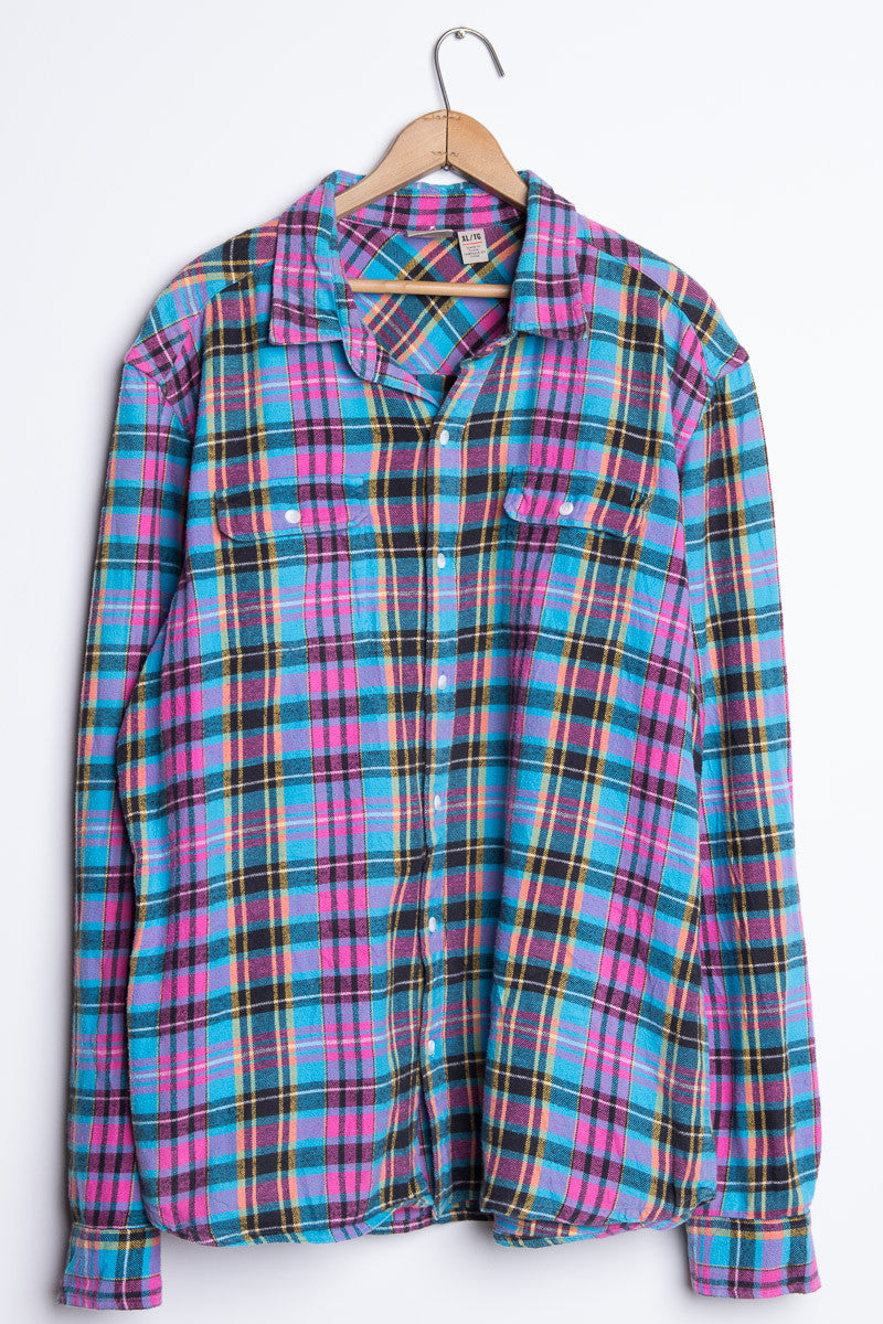 Vintage Flannel Shirt 889