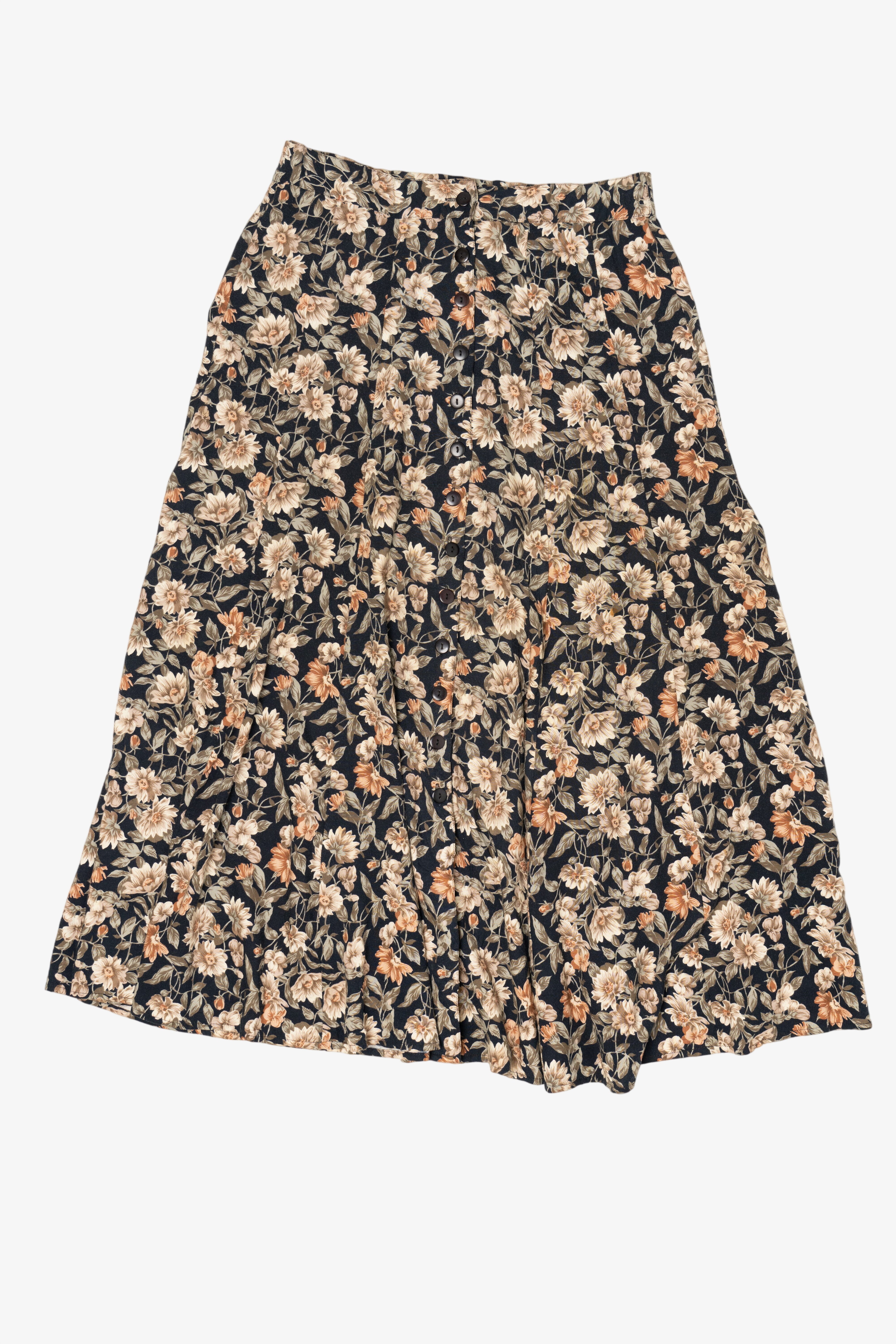 Vintage Compagnie Internationale Express Floral Skirt (2000s)