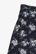 Navy Blue Feruccia Floral Skirt
