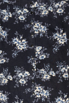 Navy Blue Feruccia Floral Skirt