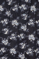 Navy Blue Feruccia Floral Skirt
