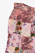 Vintage Pink Just Crossing Patchwork Skirt (1990s)