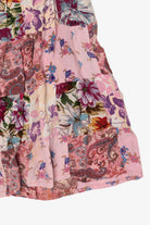 Vintage Pink Just Crossing Patchwork Skirt (1990s)