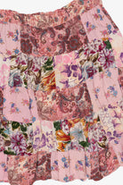 Vintage Pink Just Crossing Patchwork Skirt (1990s)