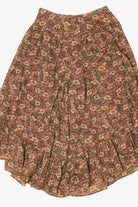 Vintage Liberation California Floral Wide Leg Skirt Pants (1970s)