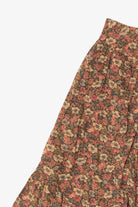 Vintage Liberation California Floral Wide Leg Skirt Pants (1970s)
