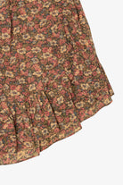 Vintage Liberation California Floral Wide Leg Skirt Pants (1970s)