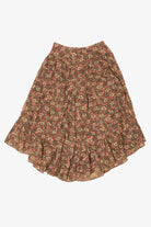 Vintage Liberation California Floral Wide Leg Skirt Pants (1970s)