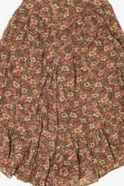 Vintage Liberation California Floral Wide Leg Skirt Pants (1970s)