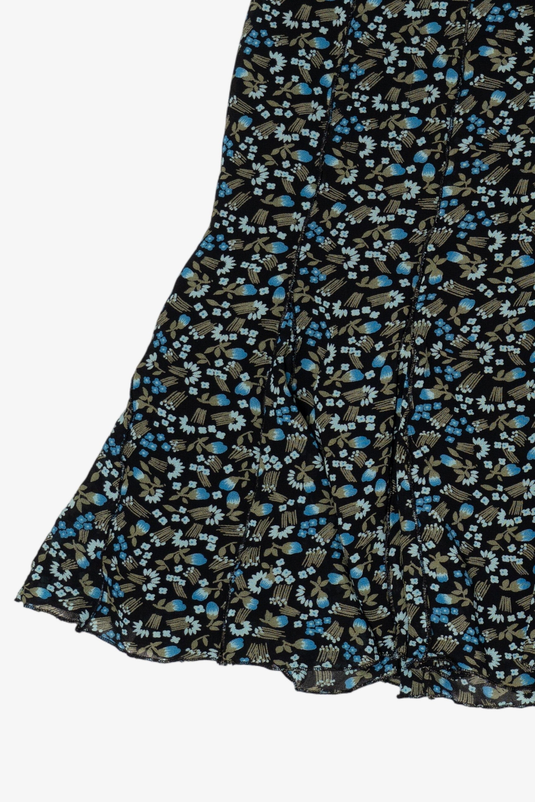 Vintage Navy Blue Style & Co. Skirt (1990s)