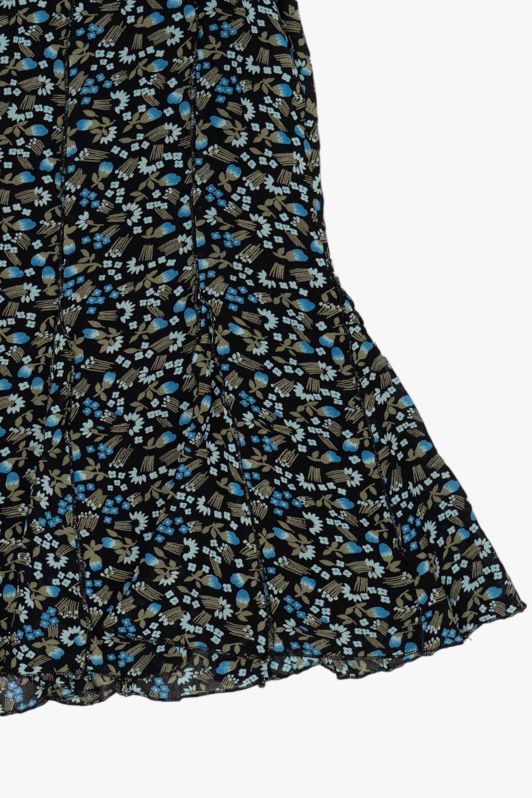 Vintage Navy Blue Style & Co. Skirt (1990s)