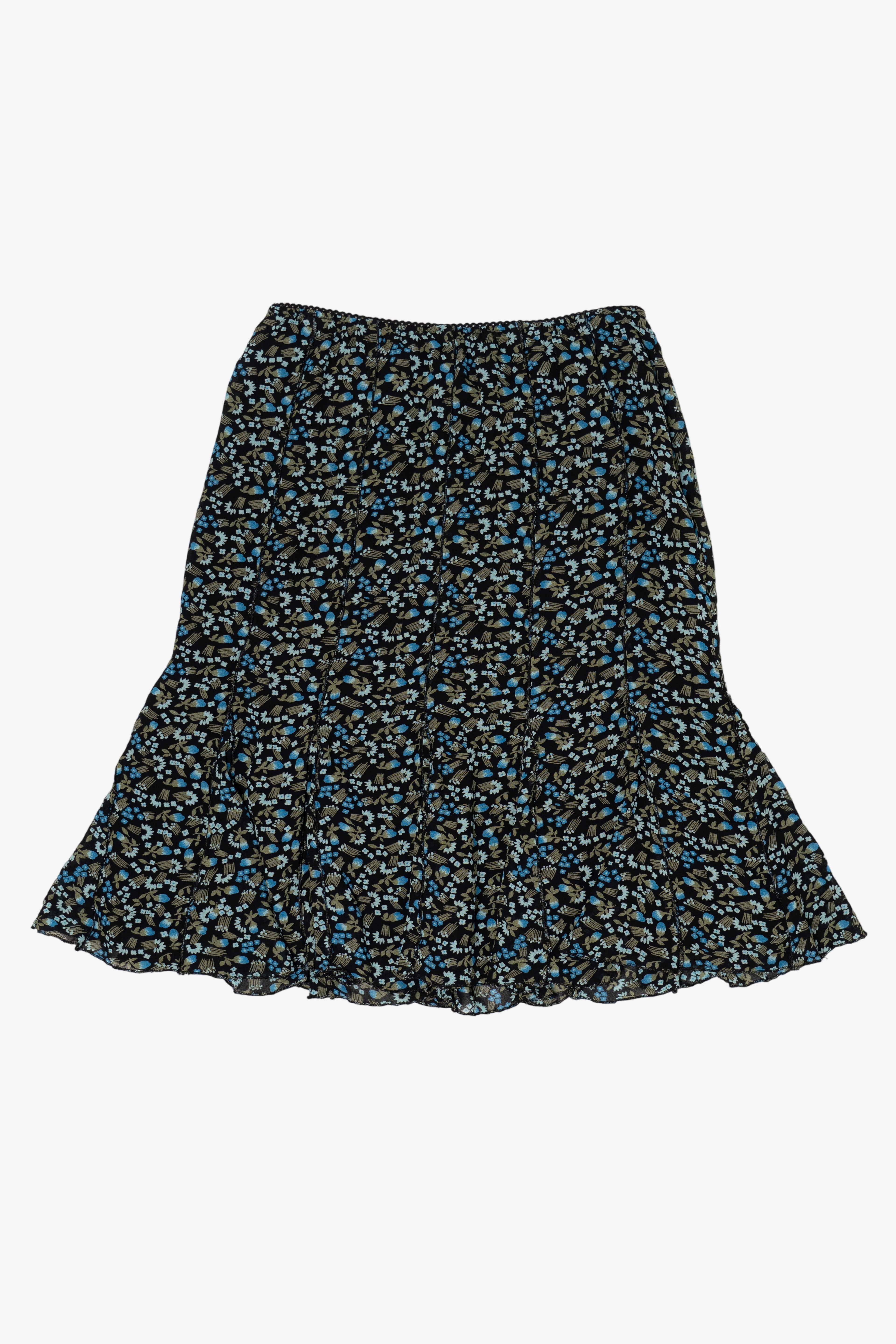 Vintage Navy Blue Style & Co. Skirt (1990s)