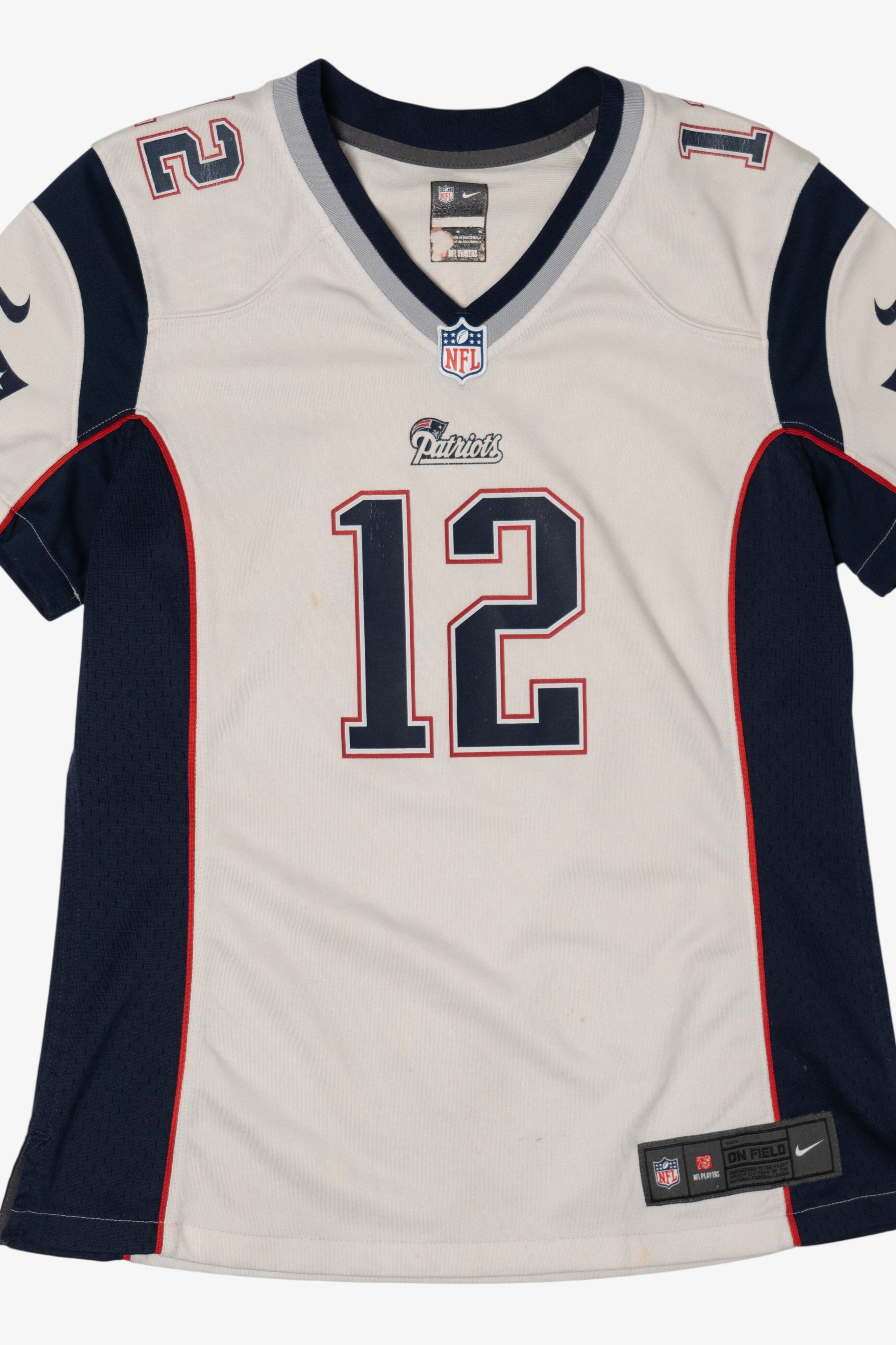 NFL New England Patriots Tom Brady #12 Football Jersey – Ragstock