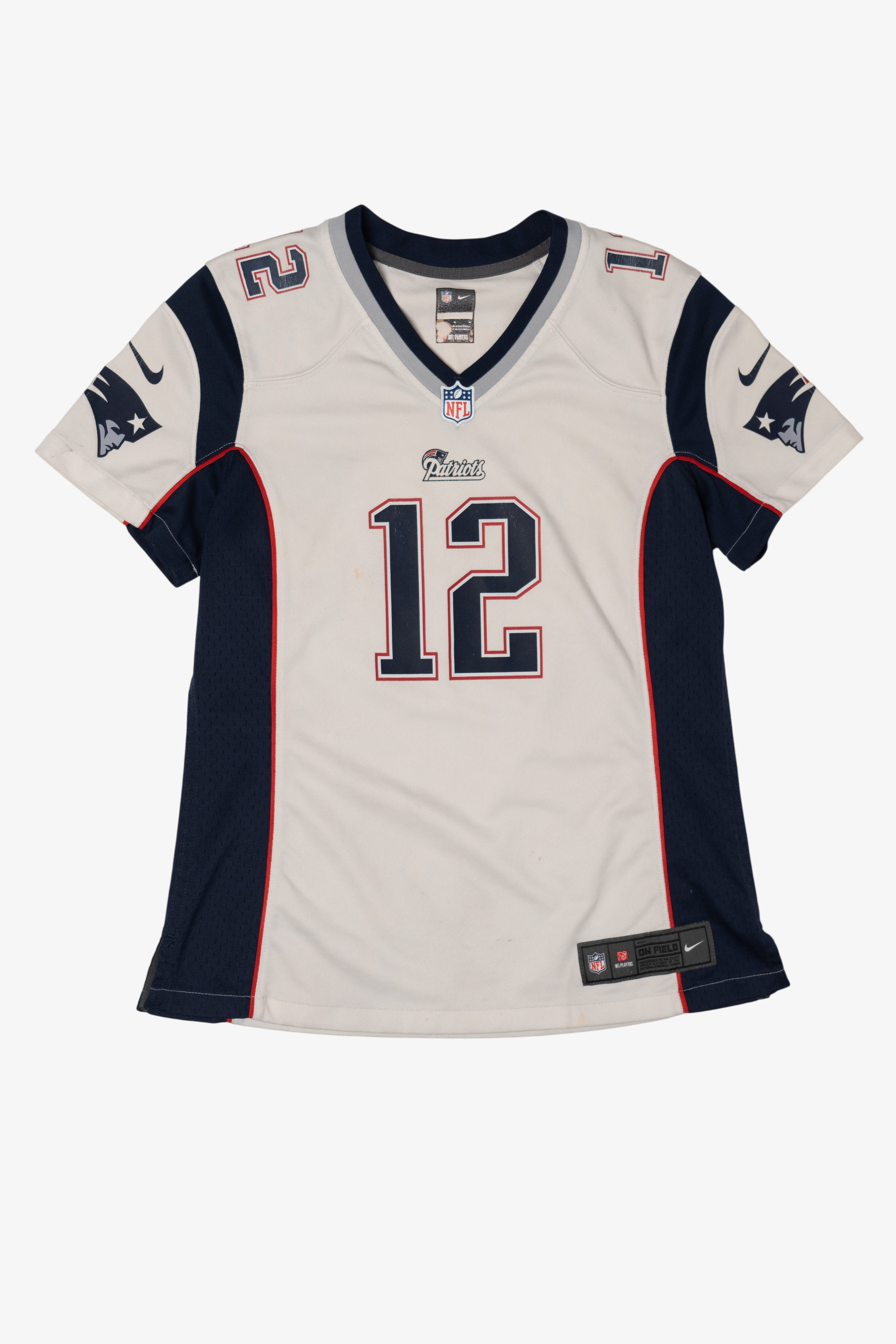 NFL New England Patriots Tom Brady #12 Football Jersey – Ragstock