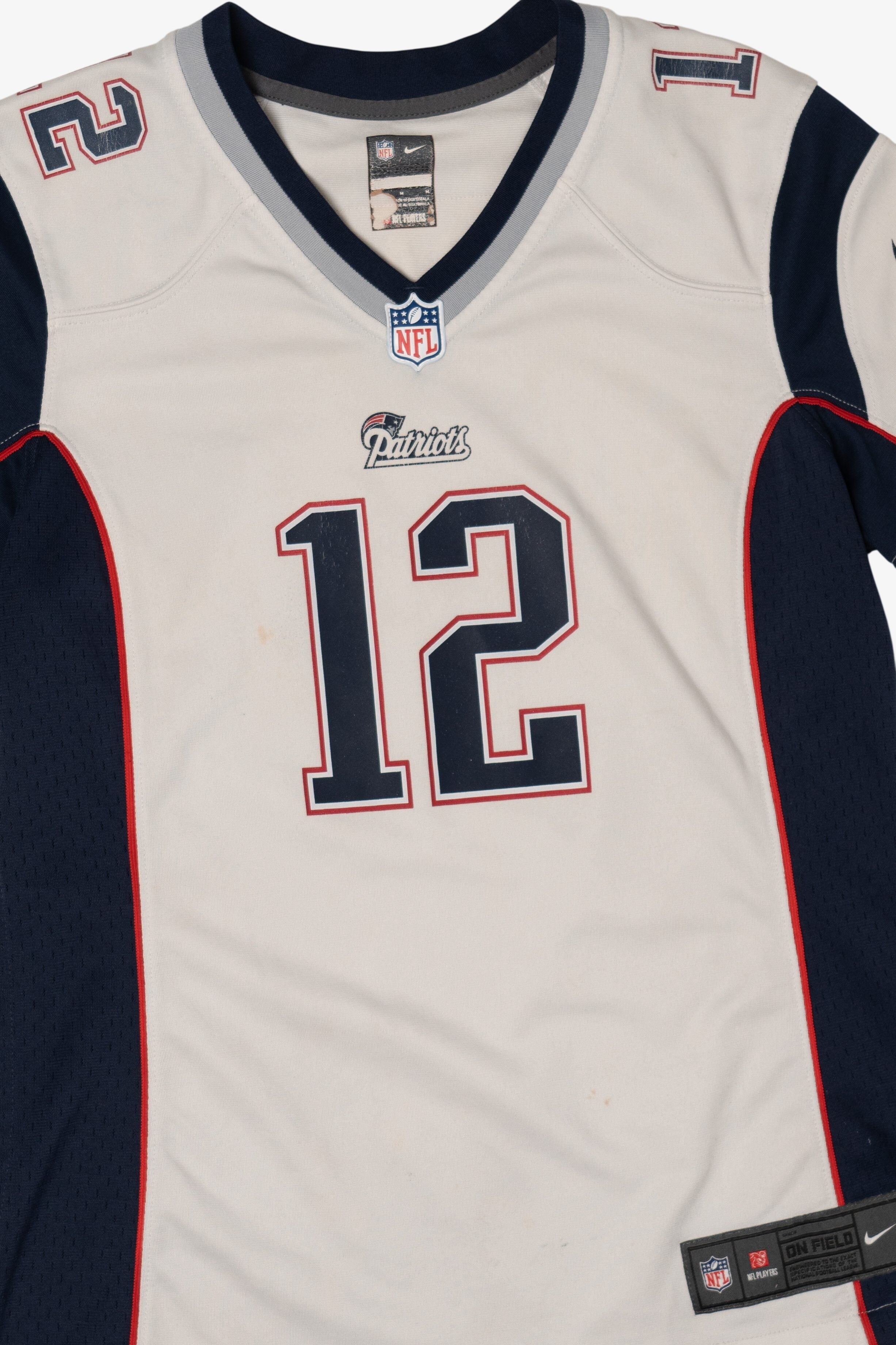 NFL New England Patriots Tom Brady #12 Football Jersey