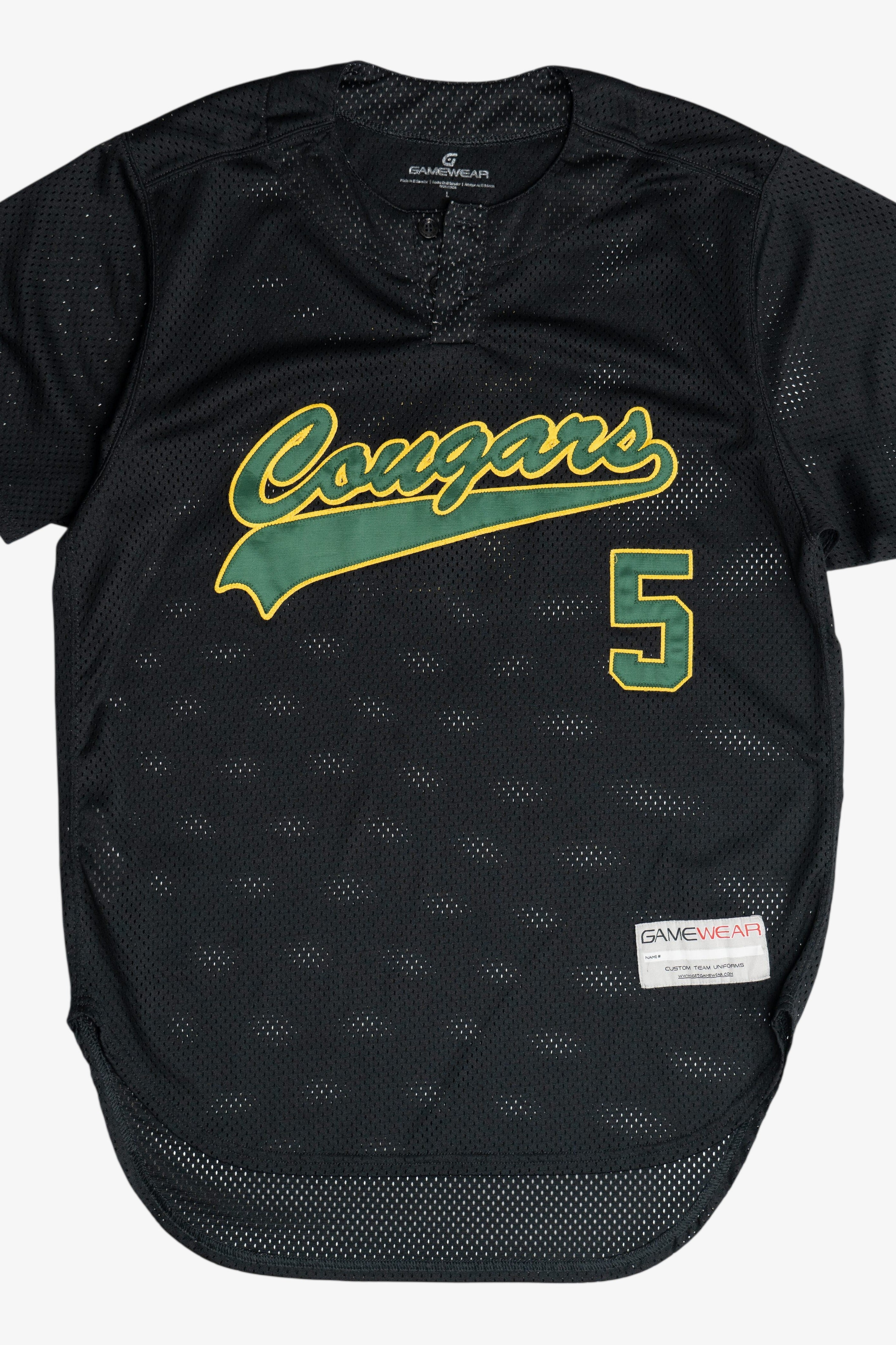 "Cougars" #5 Sport Mesh Football Jersey (2020s)