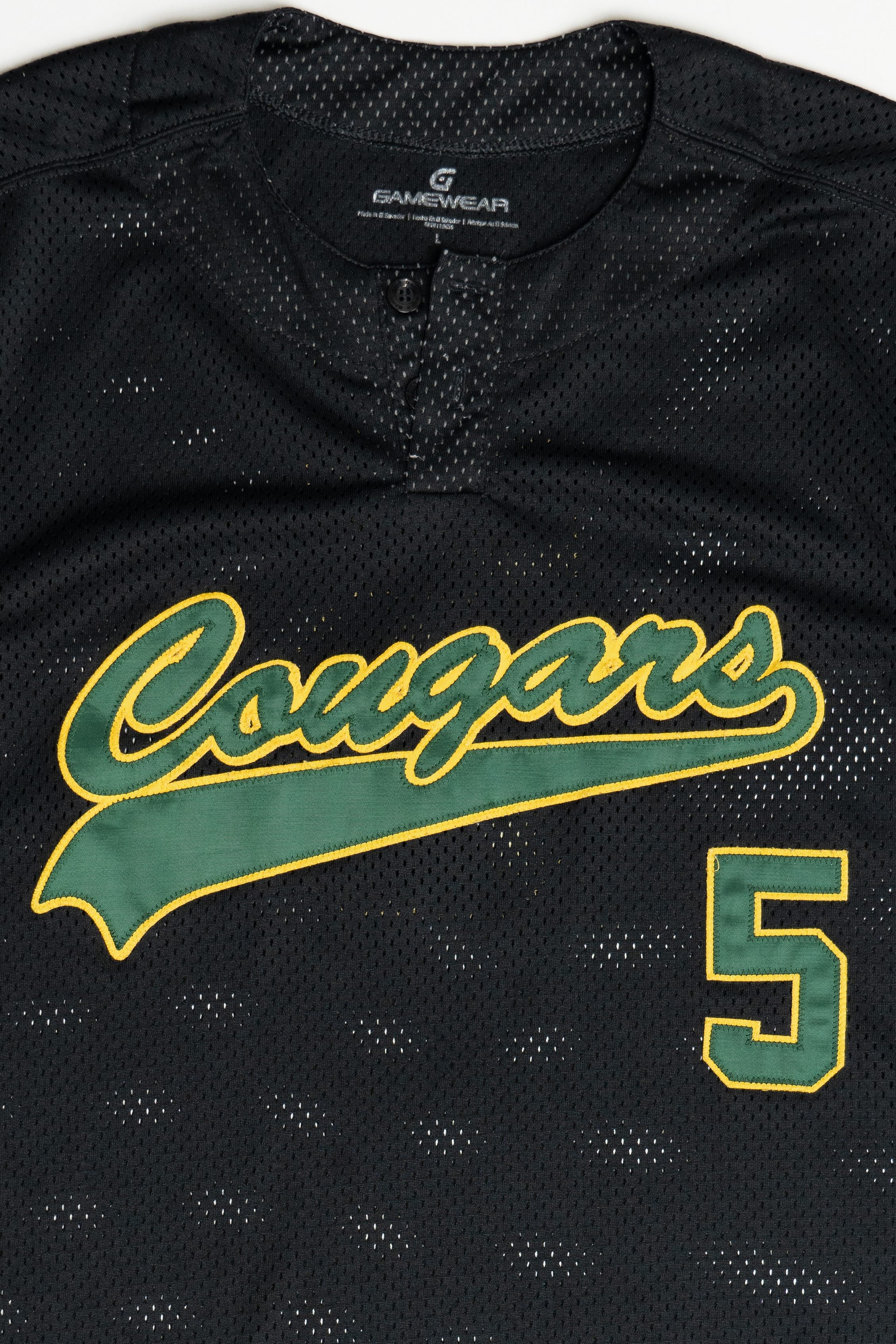 "Cougars" #5 Sport Mesh Football Jersey (2020s)
