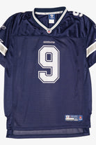 Vintage Navy Blue NFL Dallas Cowboys Tony Romo #9 Jersey(2000s)