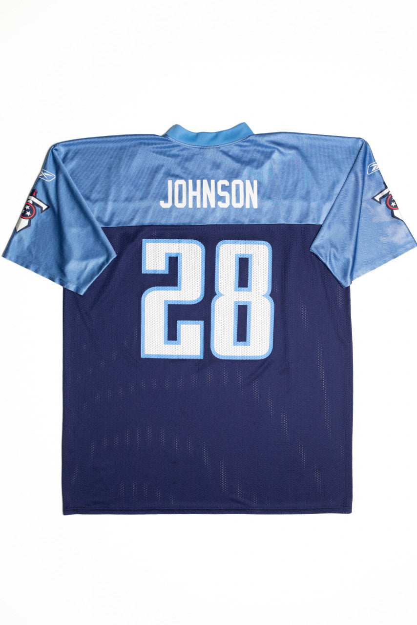 Titans #28 Reebok Football Jersey