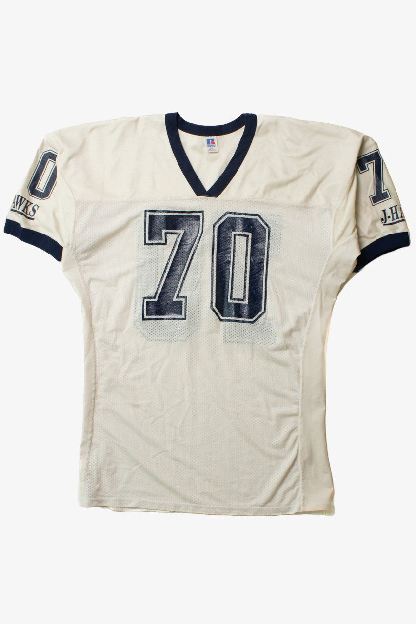 Vintage J-Hawks #70 Football Jersey