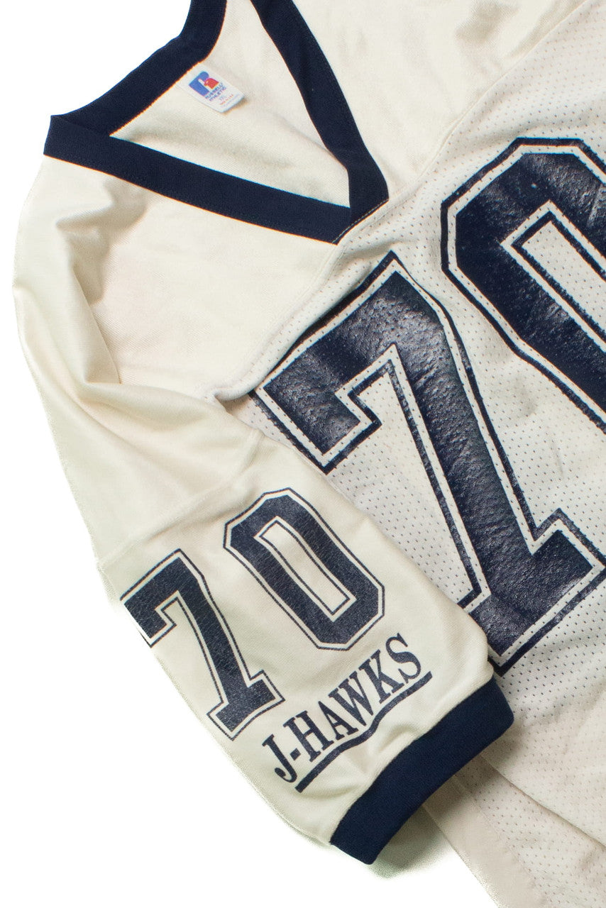 Vintage J-Hawks #70 Football Jersey