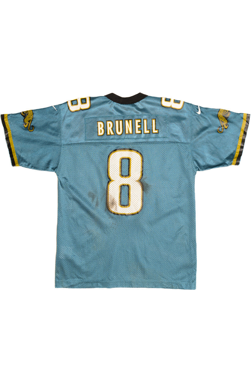 Vintage Jacksonville Jaguars Mark Brunell 8 Nike Football Jersey