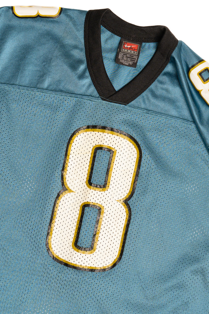 Vintage Jacksonville Jaguars Mark Brunell 8 Nike Football Jersey