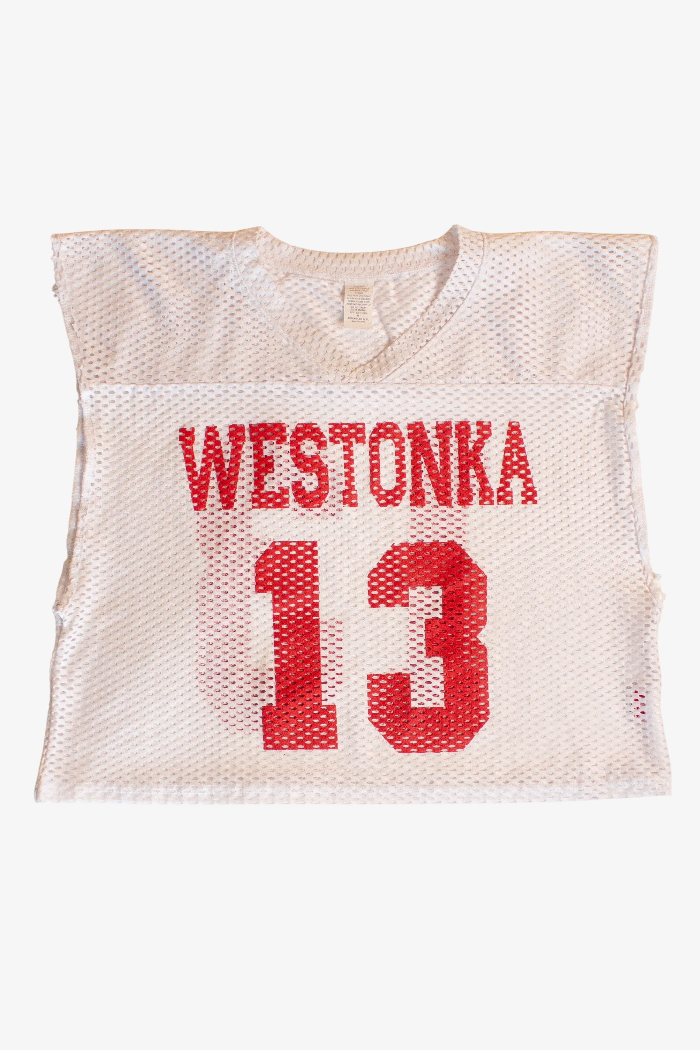 Westonka #13 Sleeveless Football Jersey (2010s)