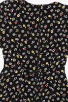 Vintage Scarlett Black Floral Romper (1990s)