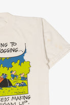 Vintage Frank And Ernest Comic "I Was Going To Take up Jogging..." Funny T-Shirt (1970s)