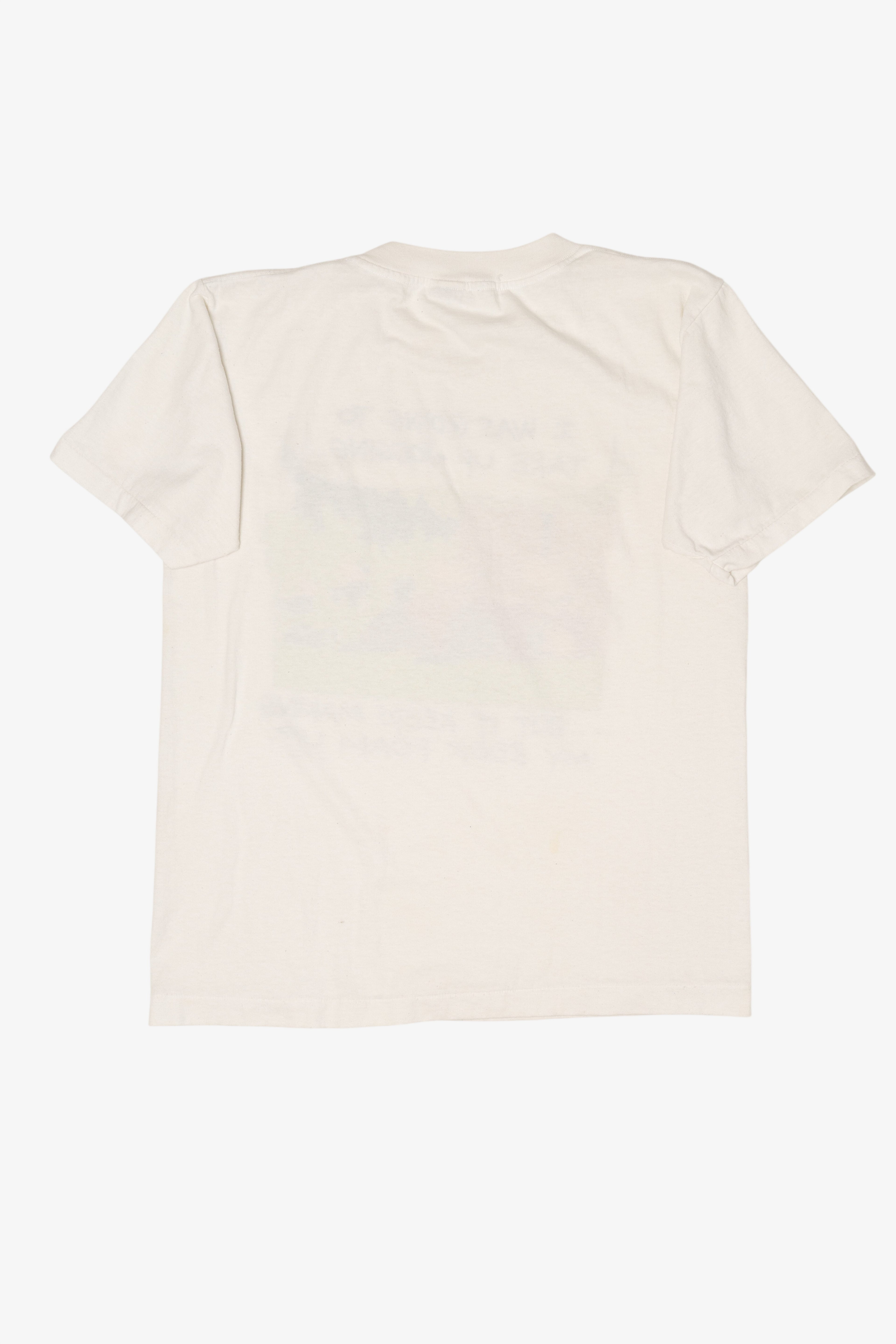 Vintage Frank And Ernest Comic "I Was Going To Take up Jogging..." Funny T-Shirt (1970s)