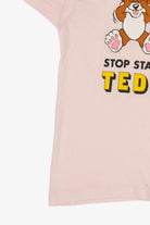Vintage "Stop Staring At My Teddies" Funny T-Shirt (1980s)