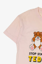 Vintage "Stop Staring At My Teddies" Funny T-Shirt (1980s)