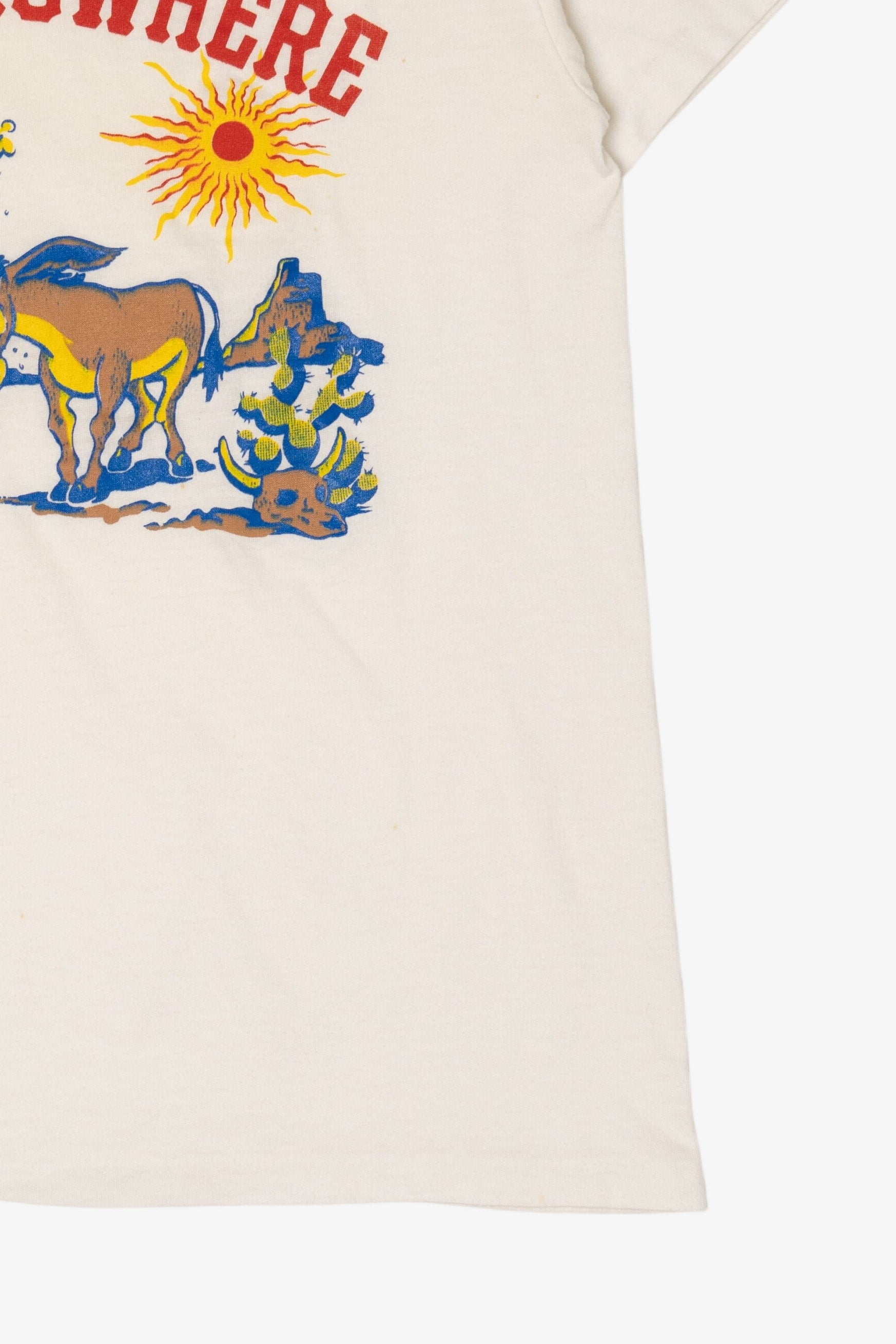 Vintage "Middle Of Nowhere" Camp Blanding Funny T-Shirt (1980s)