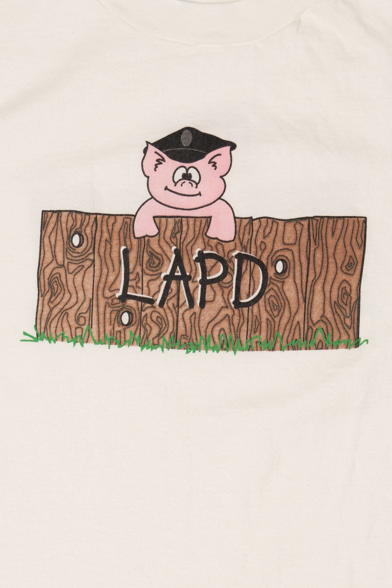 Vintage LAPD Pigs Single Stitch T-Shirt (1990s)