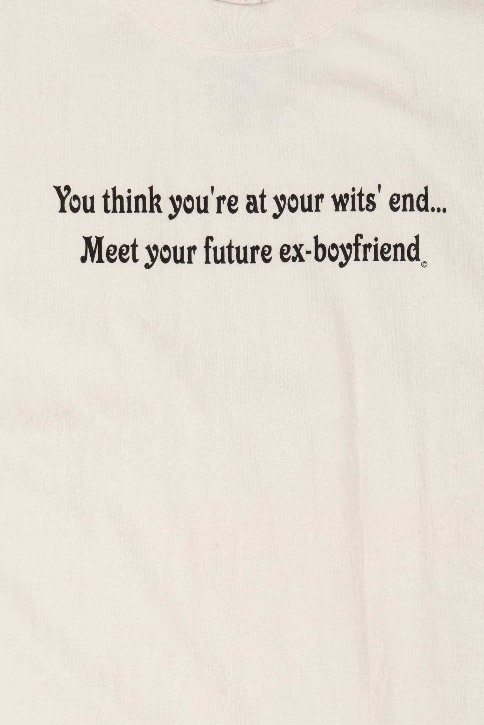 Vintage "Your Future Ex-Boyfriend" Funny T-Shirt (1990s)
