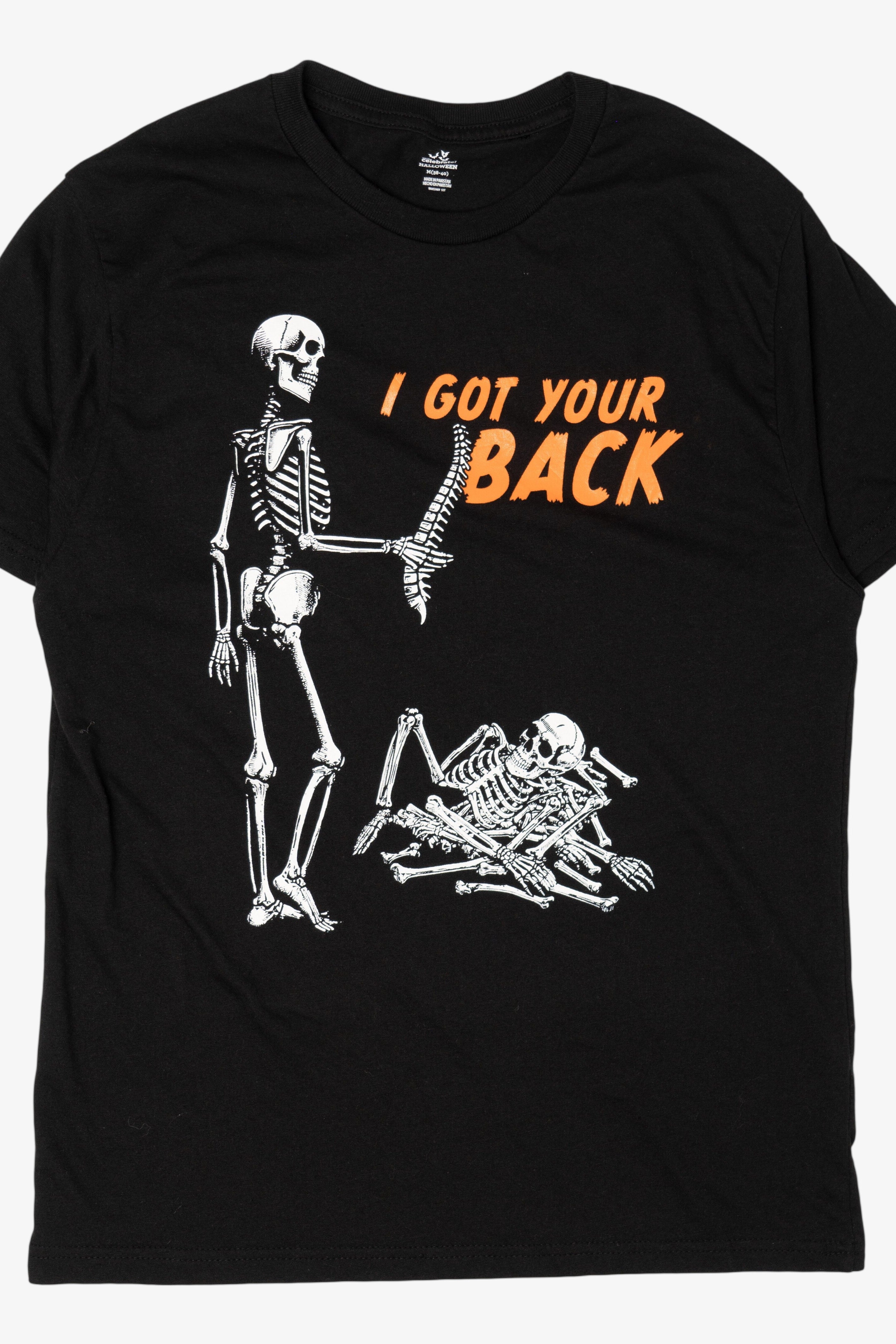Skeletons "I Got Your Back" Funny Halloween T-Shirt