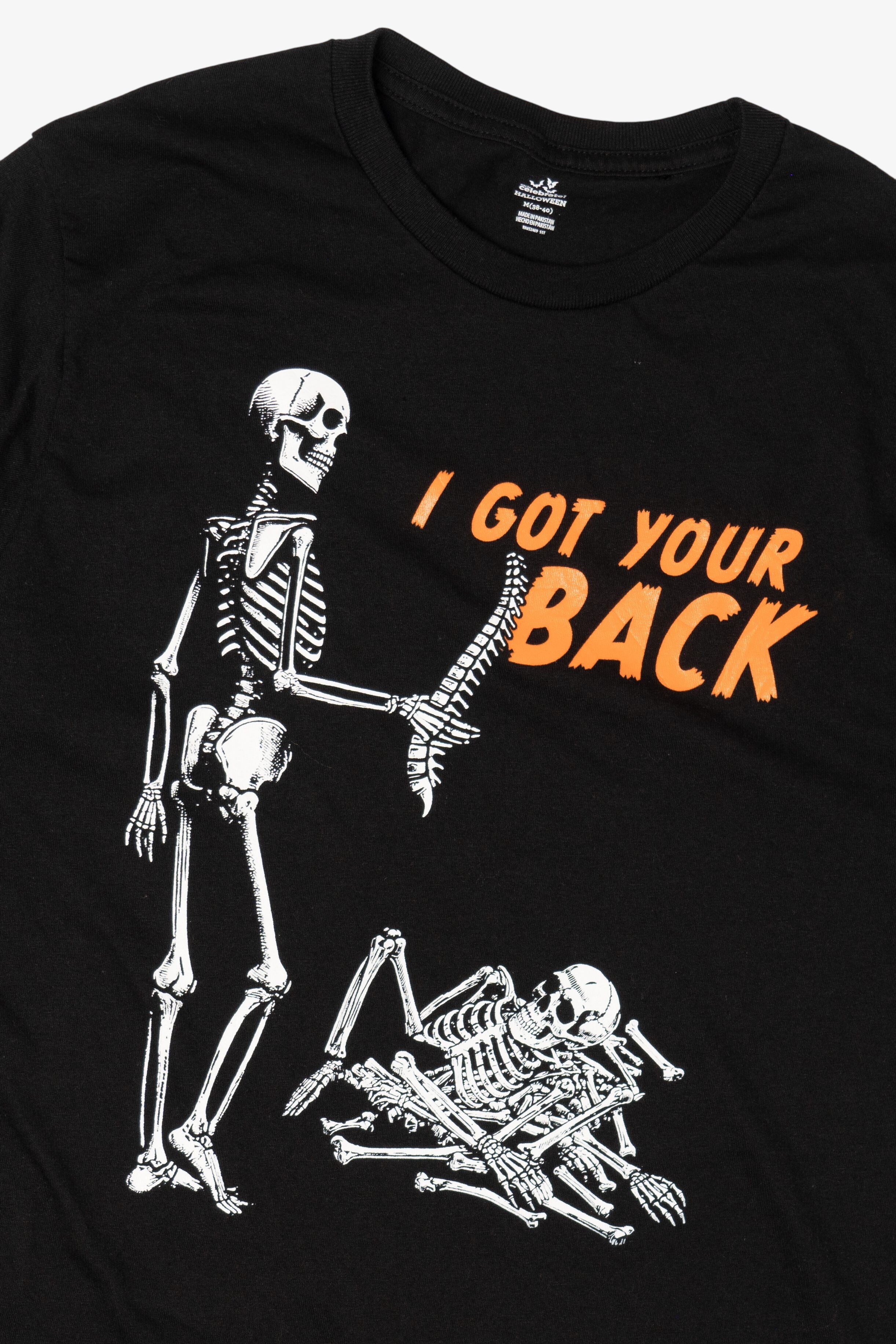 Skeletons "I Got Your Back" Funny Halloween T-Shirt