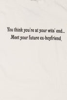 Vintage "Future Ex-Boyfriend" Funny T-Shirt (1990s)